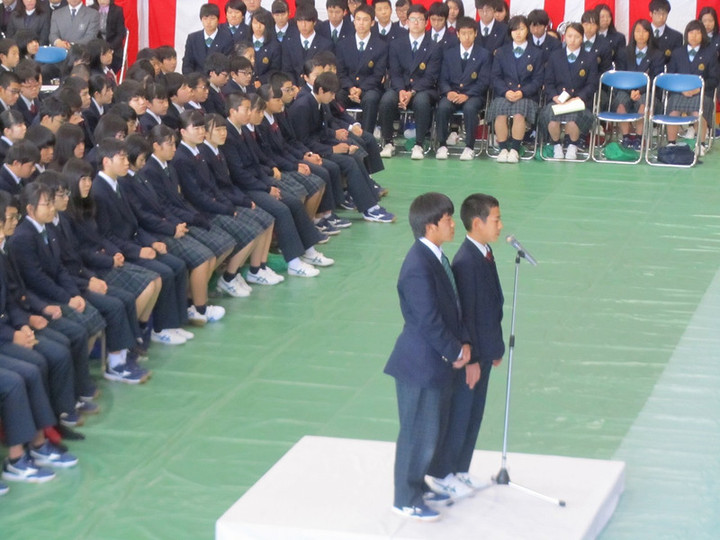 学校法人 盈進学園 ／ EISHIN DIARY : 創立記念式典が行われました